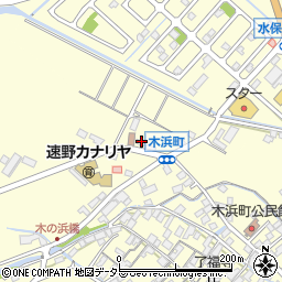 滋賀県守山市木浜町1721周辺の地図