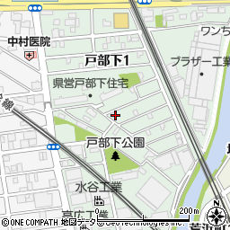 〒457-0842 愛知県名古屋市南区戸部下の地図
