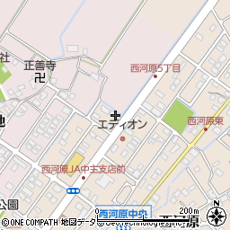 滋賀県野洲市西河原2513周辺の地図