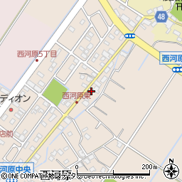 滋賀県野洲市西河原327周辺の地図