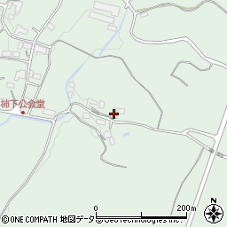 岡山県勝田郡奈義町柿1290周辺の地図