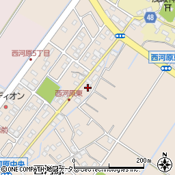 滋賀県野洲市西河原328周辺の地図