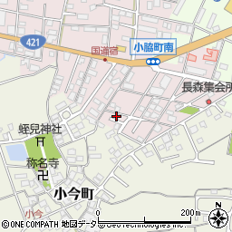 滋賀県東近江市小脇町2432周辺の地図