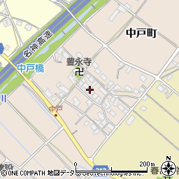 滋賀県東近江市中戸町440周辺の地図