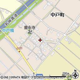滋賀県東近江市中戸町423周辺の地図