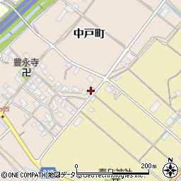 滋賀県東近江市中戸町306周辺の地図