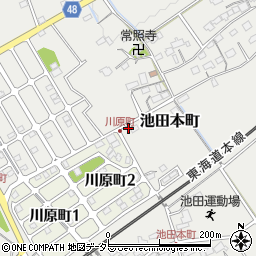 滋賀県近江八幡市池田本町831周辺の地図