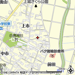愛知県愛知郡東郷町諸輪上市35周辺の地図