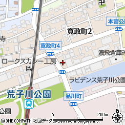 愛知県名古屋市港区寛政町3丁目40周辺の地図