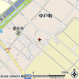 滋賀県東近江市中戸町391周辺の地図