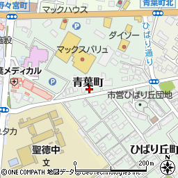 滋賀県東近江市青葉町1-26周辺の地図