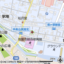 愛知県弥富市前ケ須町野方735周辺の地図