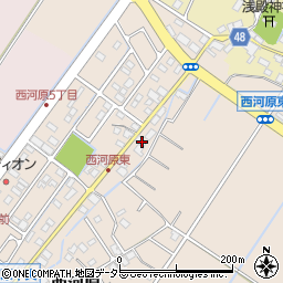 滋賀県野洲市西河原352周辺の地図