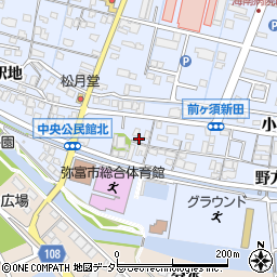 愛知県弥富市前ケ須町野方738周辺の地図