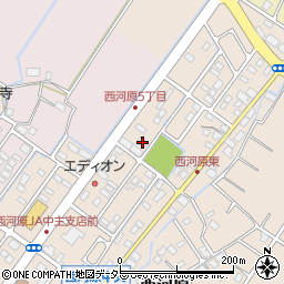 滋賀県野洲市西河原2597周辺の地図