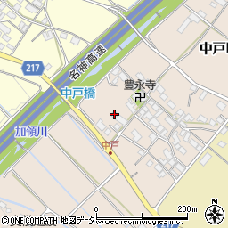 滋賀県東近江市中戸町481周辺の地図