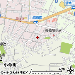 滋賀県東近江市小脇町2423-2周辺の地図