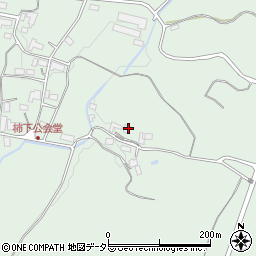 岡山県勝田郡奈義町柿1293-5周辺の地図