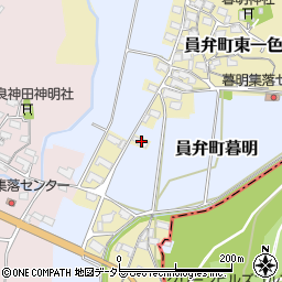 三重県いなべ市員弁町東一色2364周辺の地図