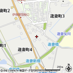 愛知県豊田市逢妻町周辺の地図