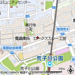 愛知県名古屋市港区寛政町5丁目19周辺の地図