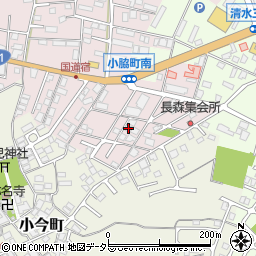 滋賀県東近江市小脇町2422周辺の地図