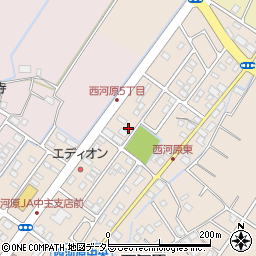 滋賀県野洲市西河原2596周辺の地図