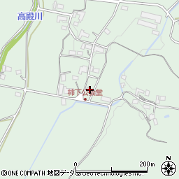 岡山県勝田郡奈義町柿1273周辺の地図