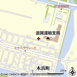 滋賀県守山市木浜町360周辺の地図