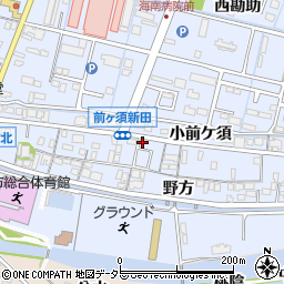愛知県弥富市前ケ須町野方698周辺の地図