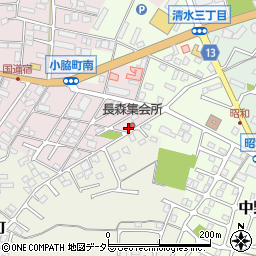 滋賀県東近江市小脇町2403-29周辺の地図