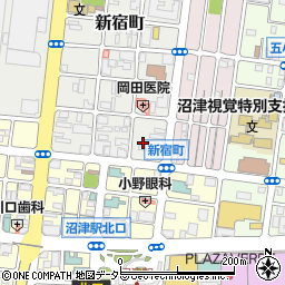 旭産業株式会社　沼津営業所周辺の地図
