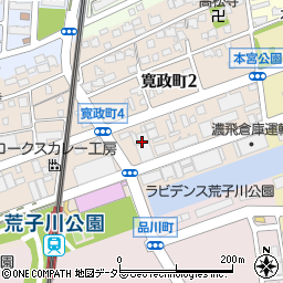 愛知県名古屋市港区寛政町3丁目周辺の地図