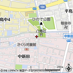 愛知県弥富市平島町周辺の地図