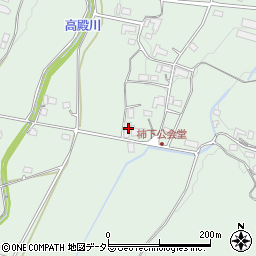 岡山県勝田郡奈義町柿731-1周辺の地図