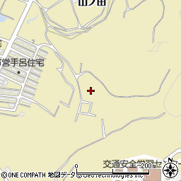 愛知県豊田市手呂町（山ノ田）周辺の地図
