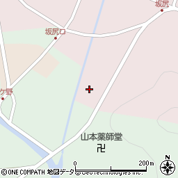 兵庫県丹波市山南町坂尻583周辺の地図