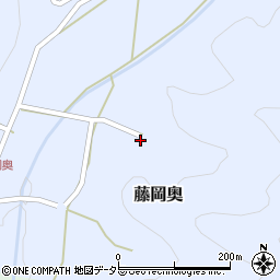 兵庫県丹波篠山市藤岡奥252周辺の地図
