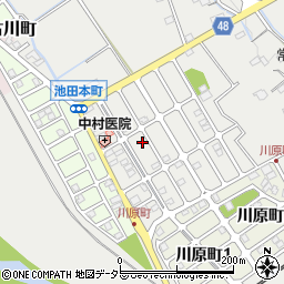 滋賀県近江八幡市池田本町930周辺の地図