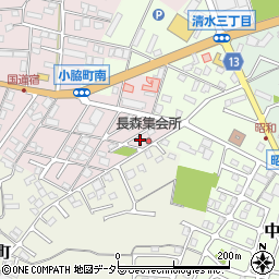 滋賀県東近江市小脇町2403-19周辺の地図