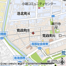 愛知県名古屋市港区寛政町7丁目12周辺の地図