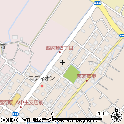 滋賀県野洲市西河原2584周辺の地図