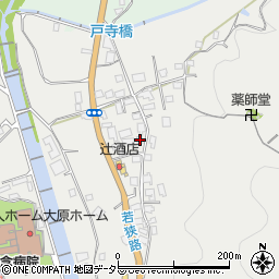 京都府京都市左京区大原戸寺町94周辺の地図