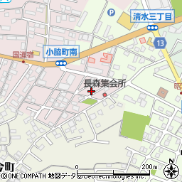滋賀県東近江市小脇町2403-16周辺の地図