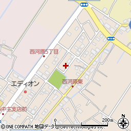 滋賀県野洲市西河原2622周辺の地図
