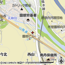 京都府南丹市園部町小山東町（平岩）周辺の地図