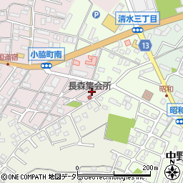 滋賀県東近江市小脇町2403-21周辺の地図