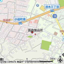 滋賀県東近江市小脇町2403-15周辺の地図