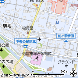 愛知県弥富市前ケ須町野方736周辺の地図