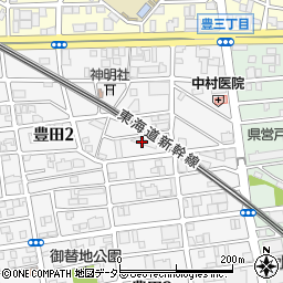 プロタイムズ　名古屋南店周辺の地図